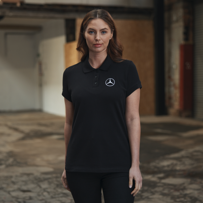 Ladies' Black Polo Shirt
