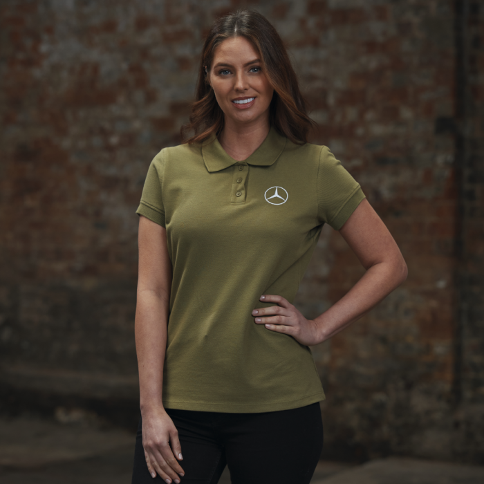 Ladies' Green Polo Shirt