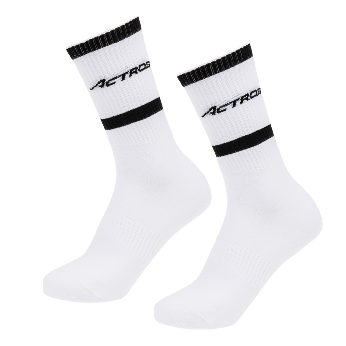 Actros White Sports Socks