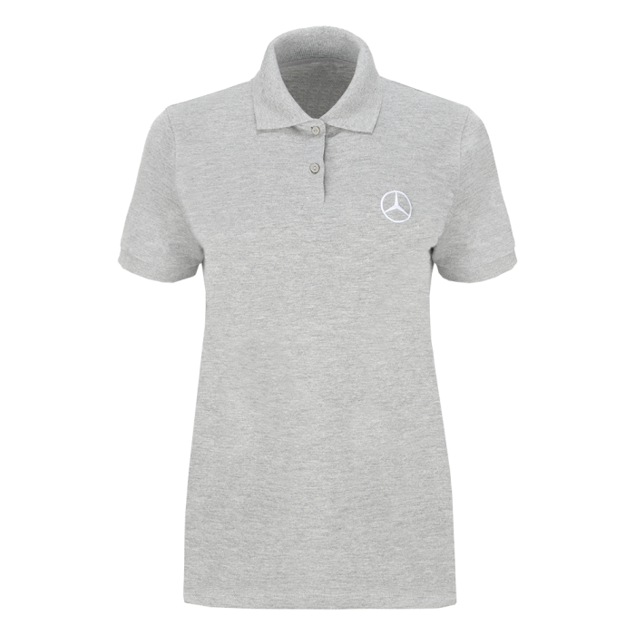 Ladies' Grey Polo Shirt
