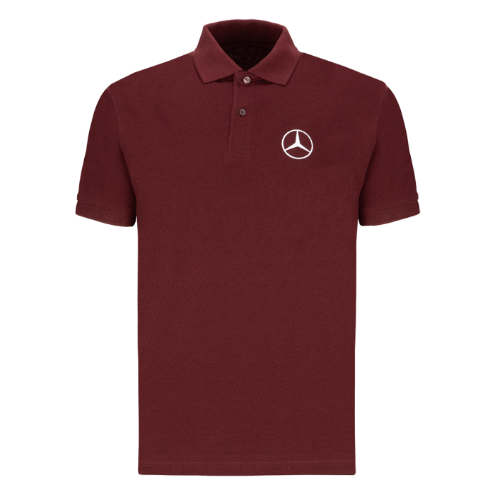Men's Burgundy Polo Shirt