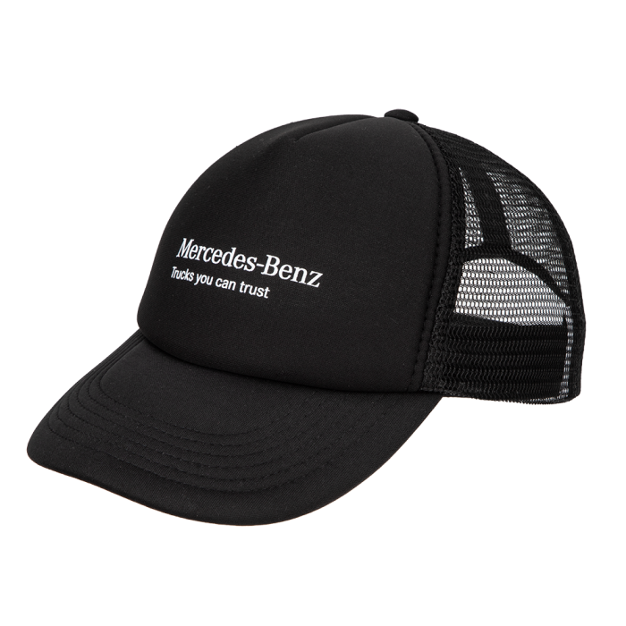 Black Trucker Cap Promo
