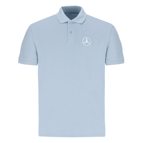 Men's Light Blue Polo Shirt