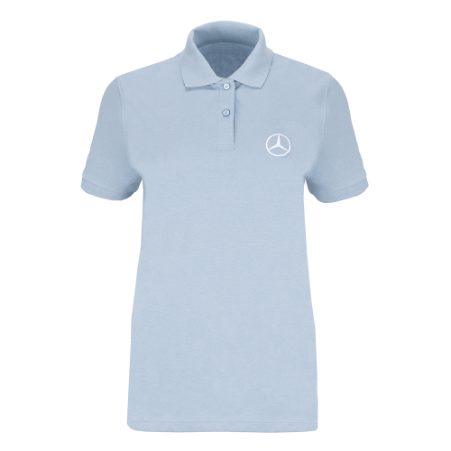 Ladies' Light Blue Polo Shirt