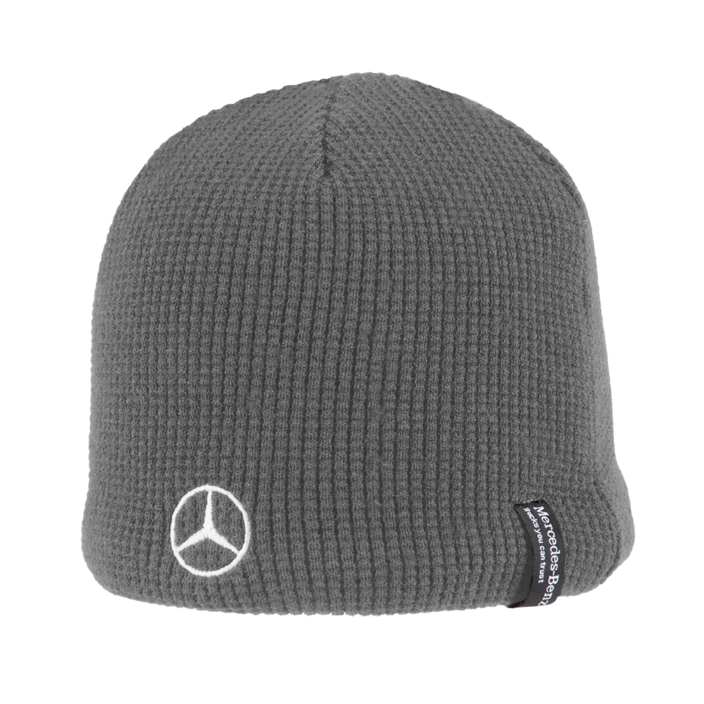 Grey Fleeced Beanie