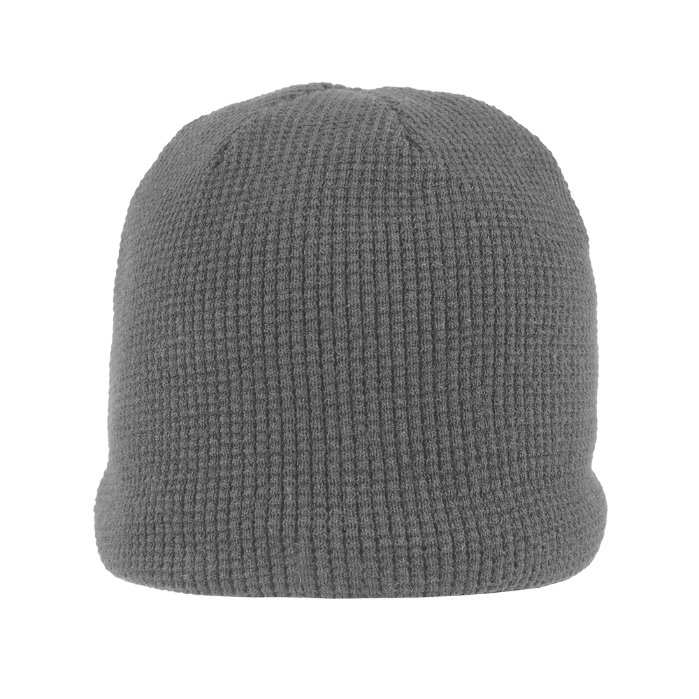 Grey Fleeced Beanie