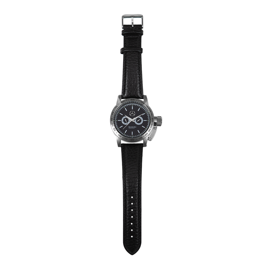 Black Steel Case Watch