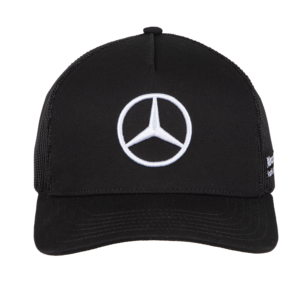 Black Trucker Cap