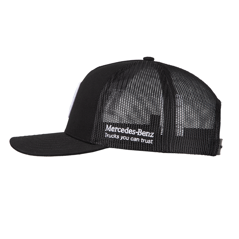Black Trucker Cap