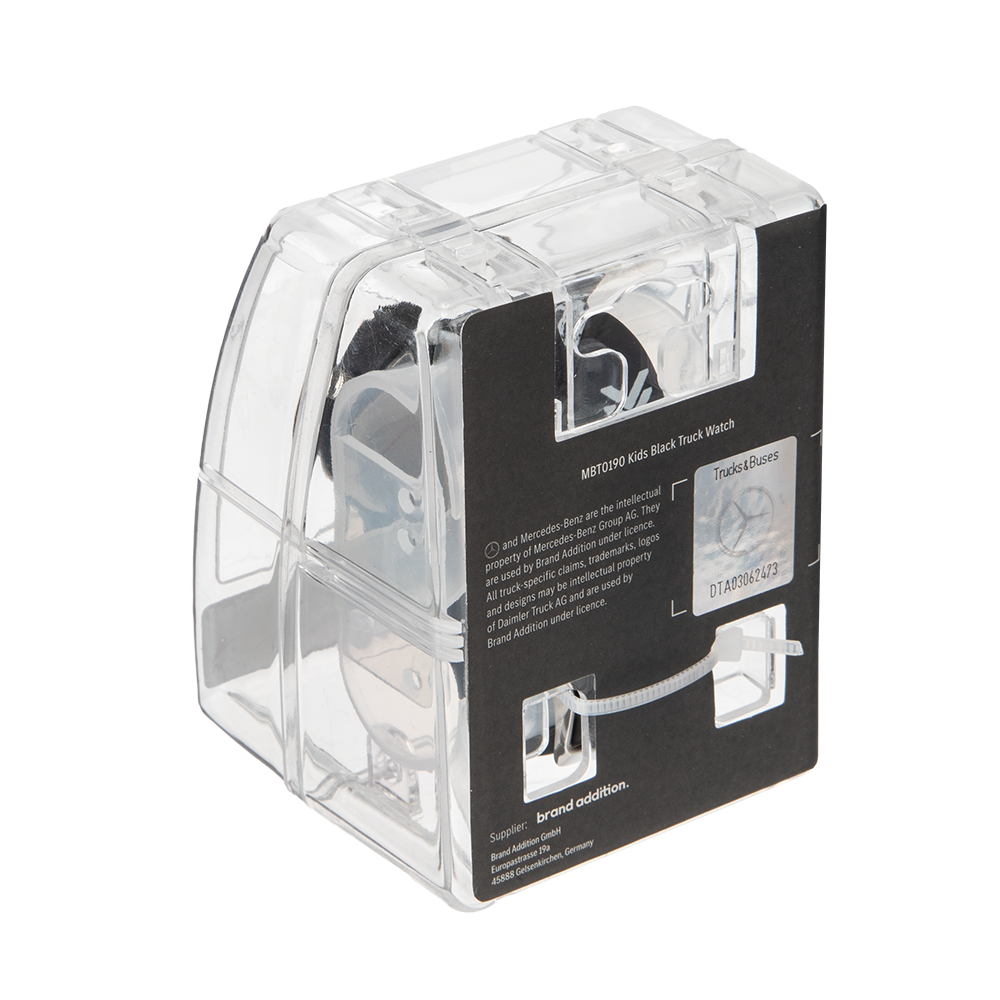 Kids Black Truck Watch