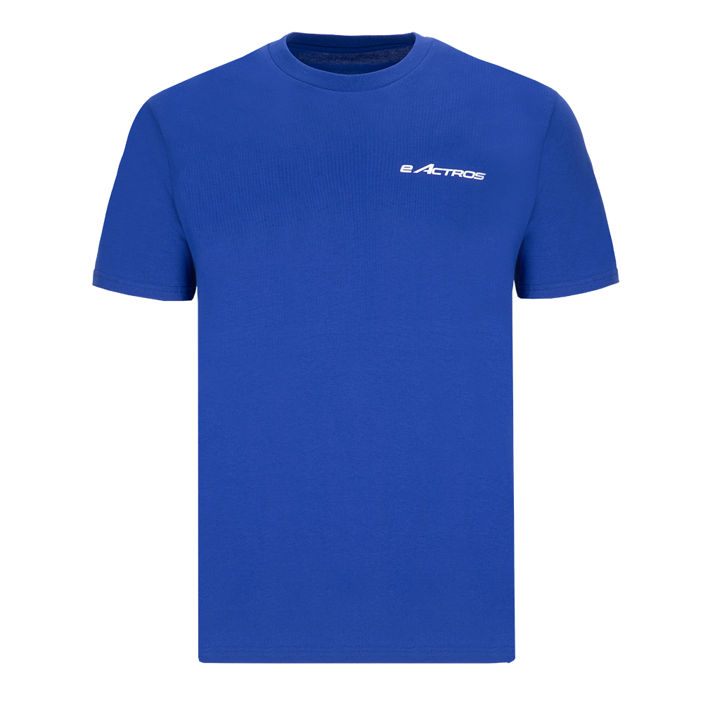 eActros Unisex T-Shirt Blue