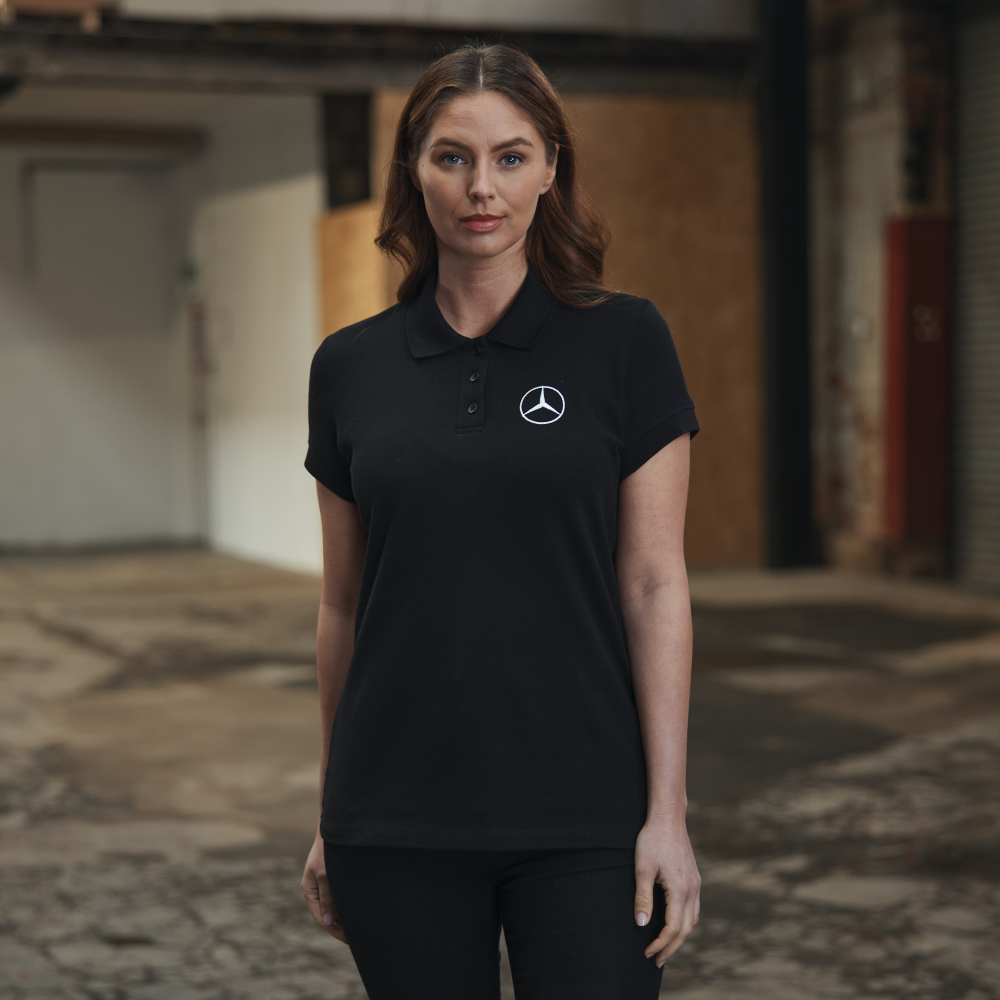 Ladies' Black Polo Shirt