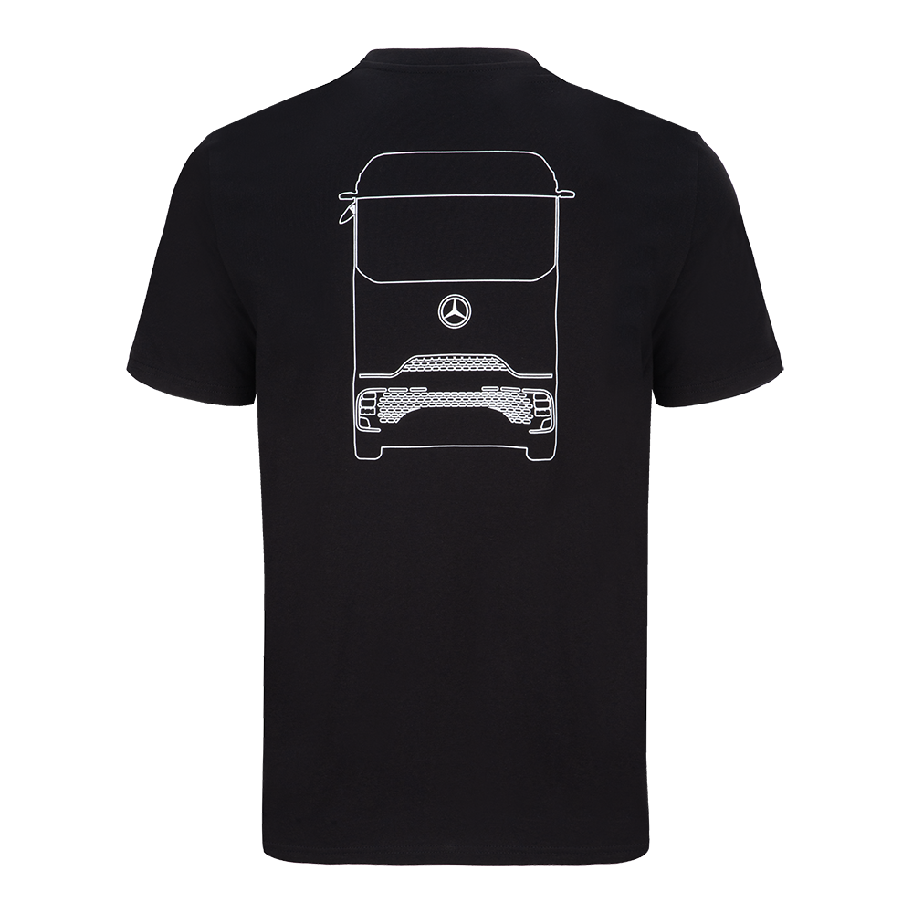 Black Truck Outline T-Shirt