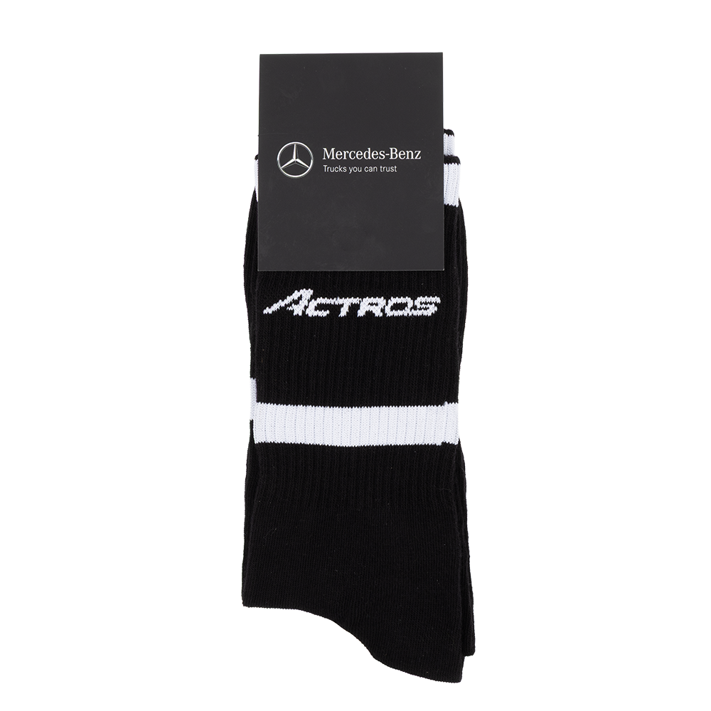 Actros Black Sports Socks