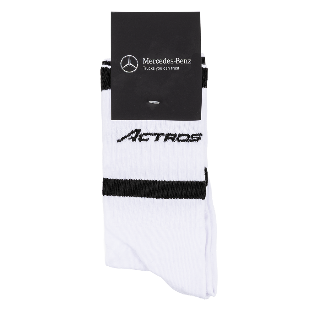 Actros White Sports Socks