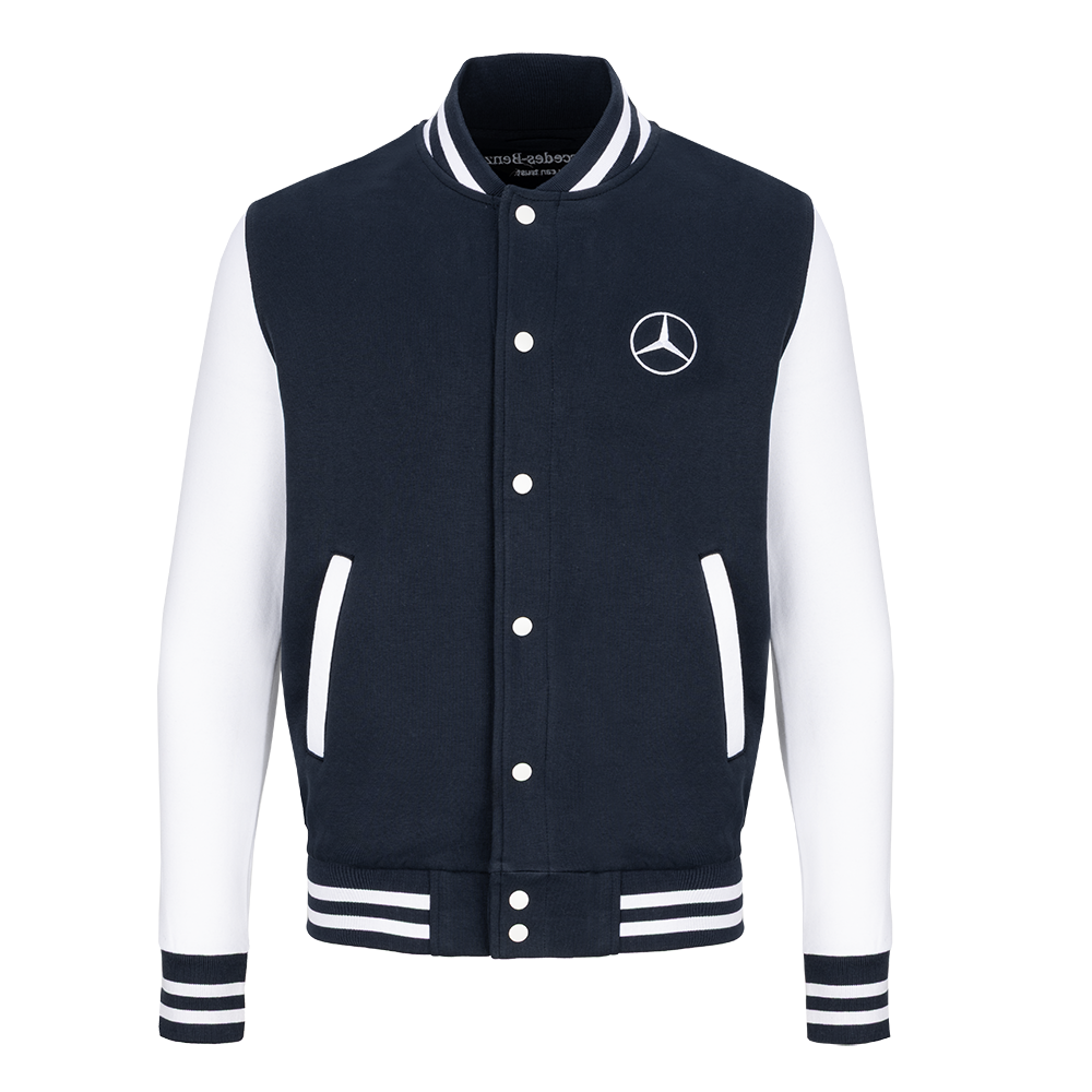 Navy Blue College Jacket