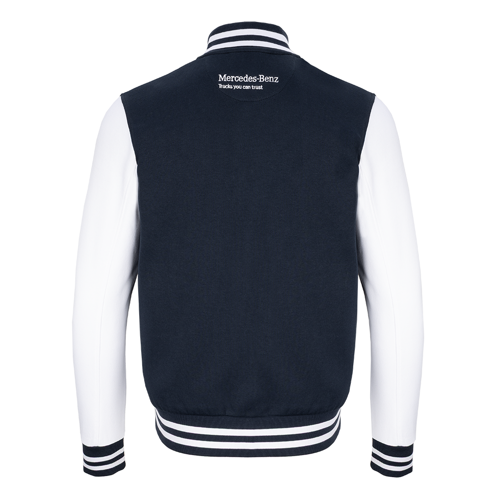 Navy Blue College Jacket