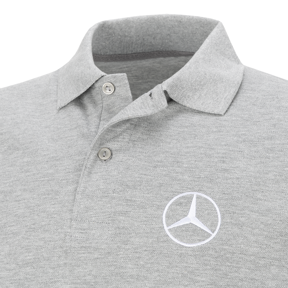 Men's Grey Polo Shirt