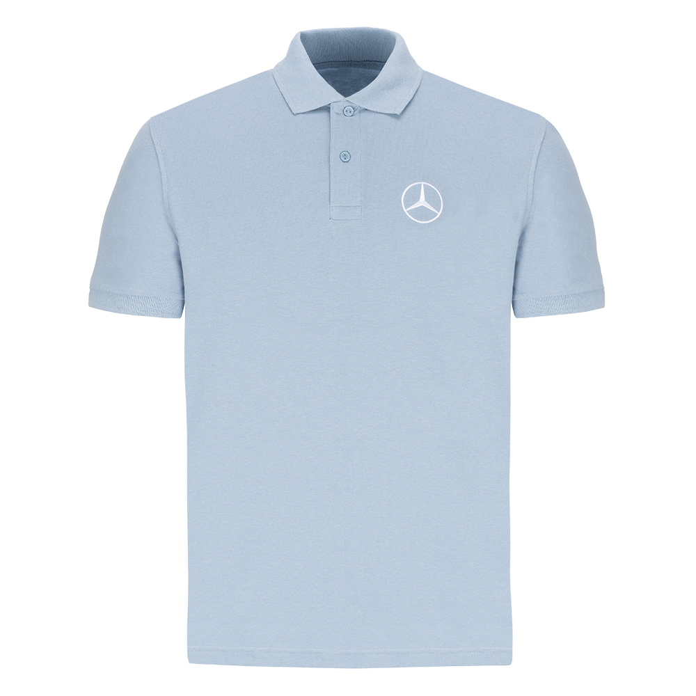 Men's Light Blue Polo Shirt