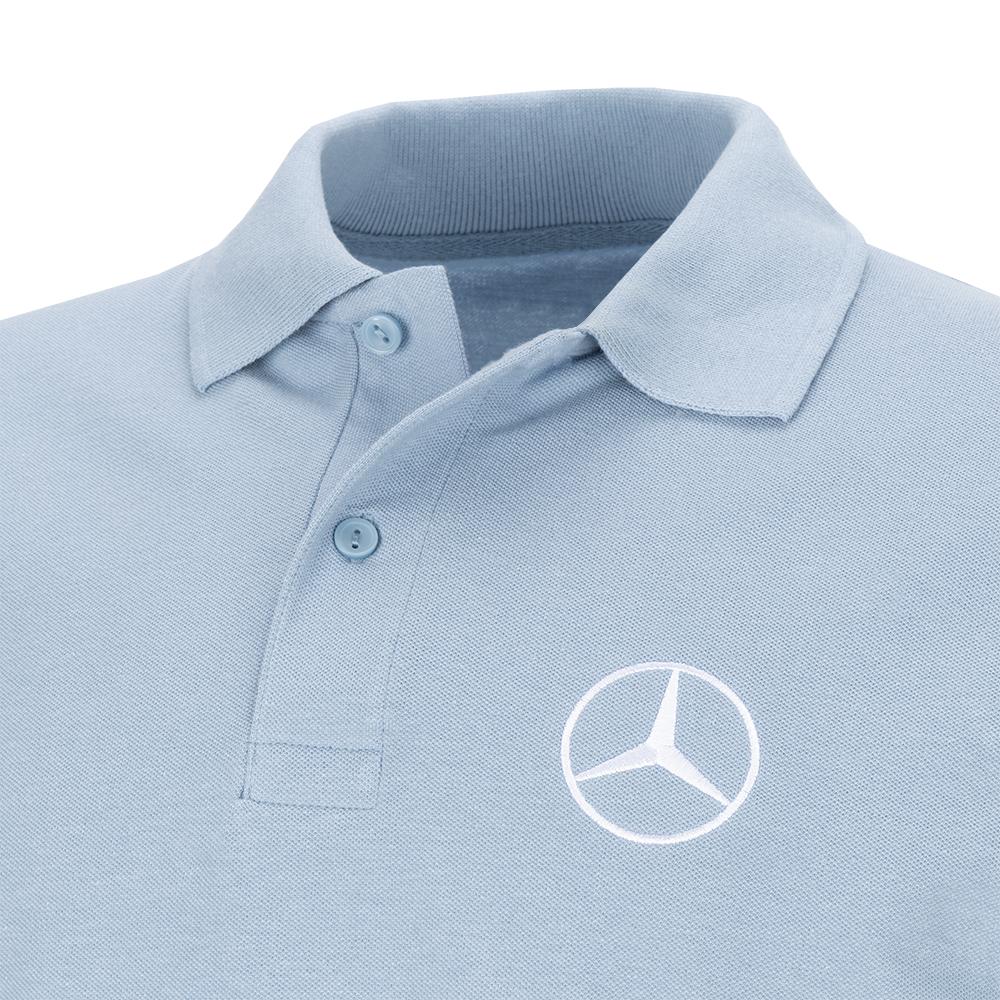 Men's Light Blue Polo Shirt