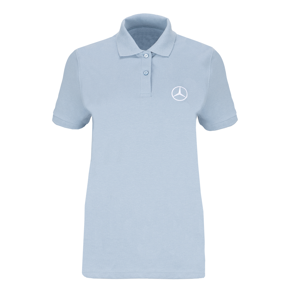 Ladies' Light Blue Polo Shirt