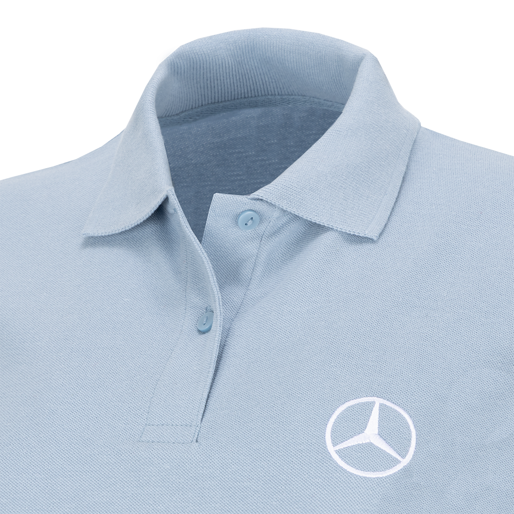 Ladies' Light Blue Polo Shirt