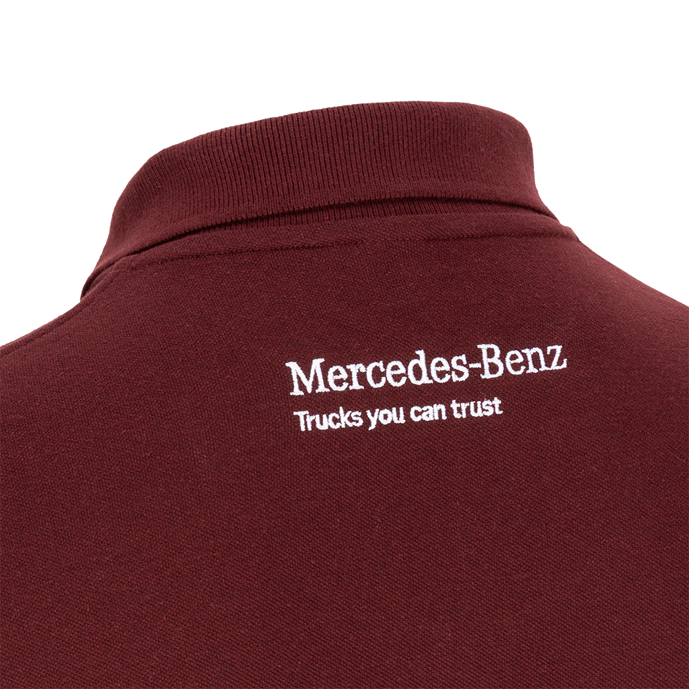 Men's Burgundy Polo Shirt