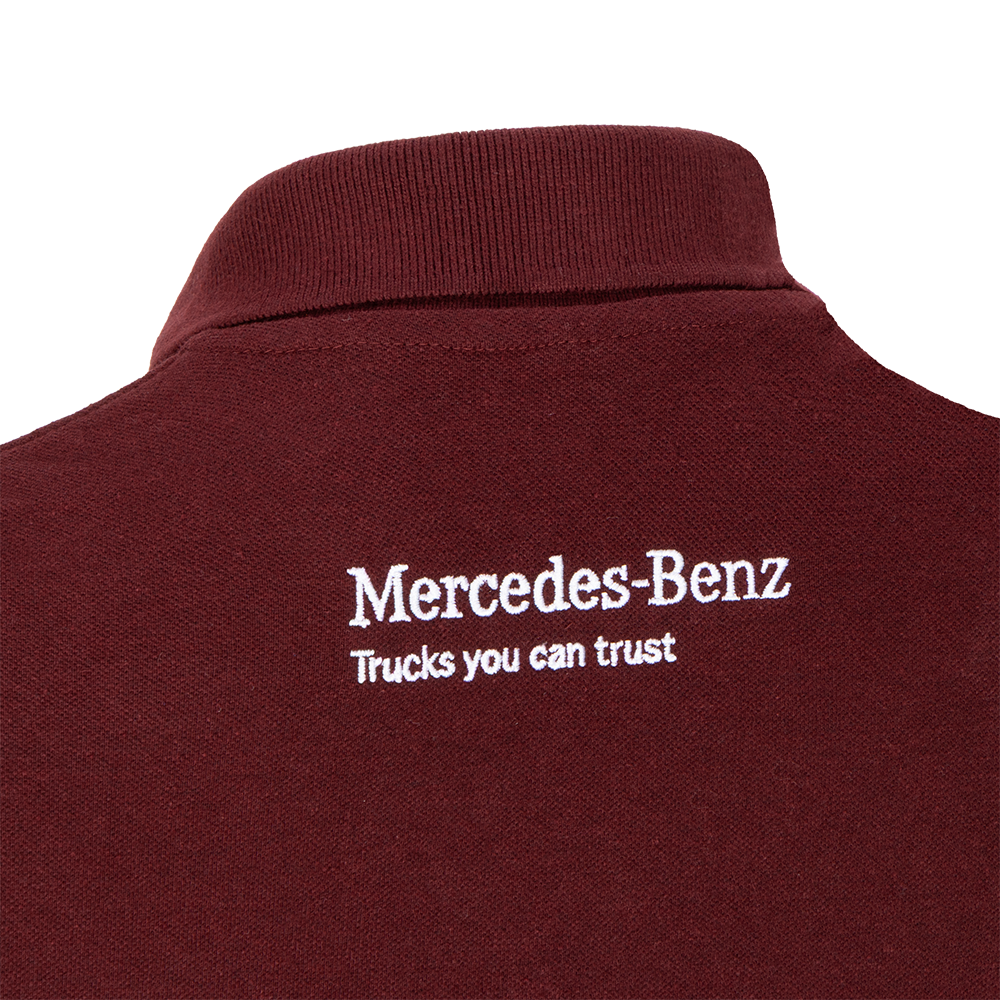 Ladies' Burgundy Polo Shirt