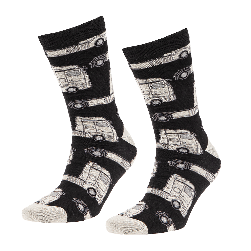 Truck Pattern Socks (Pk 3)