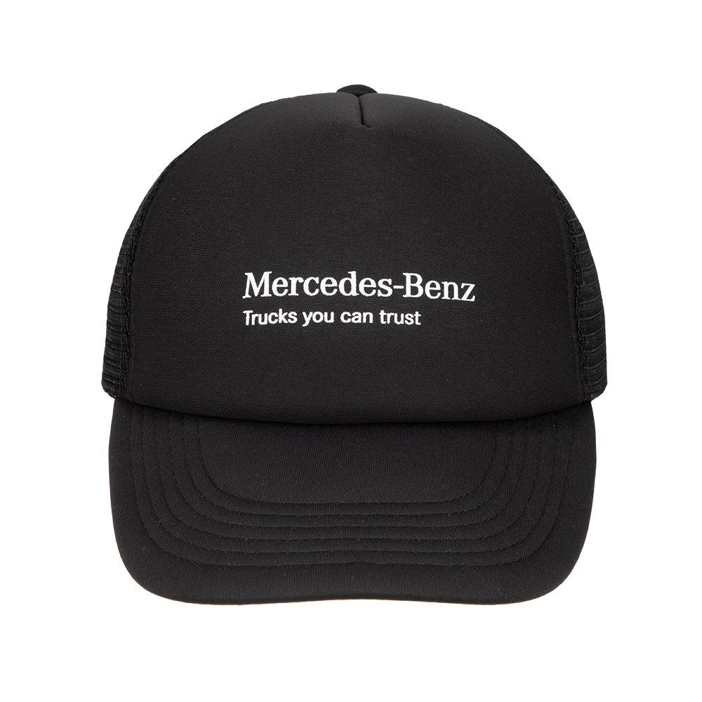 Black Trucker Cap Promo