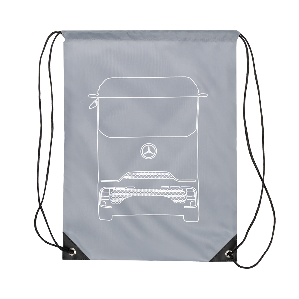 Grey Truck Drawstring Bag (Pack of 10)