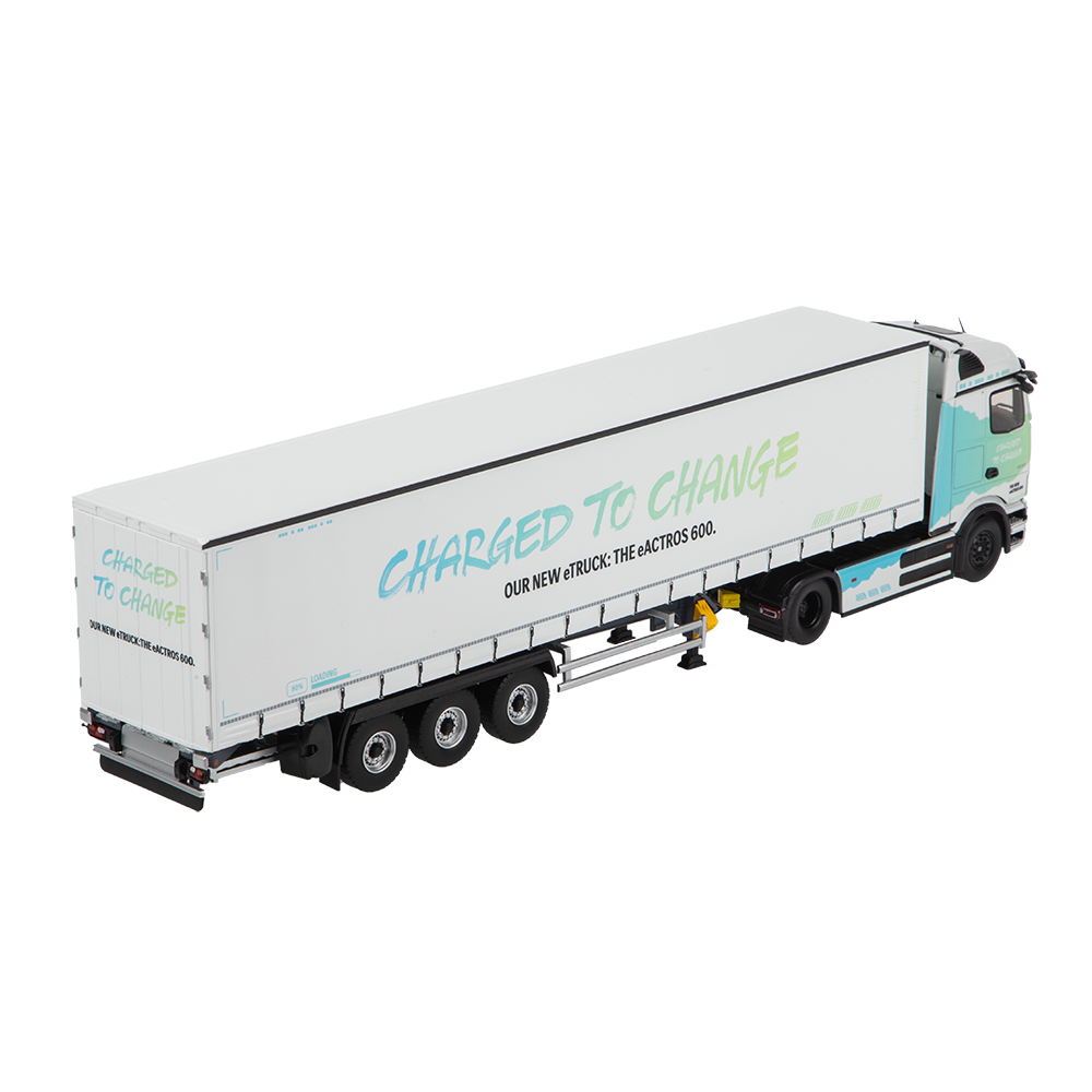Eligor eActros 600 With Trailer Charged to Change 1:43