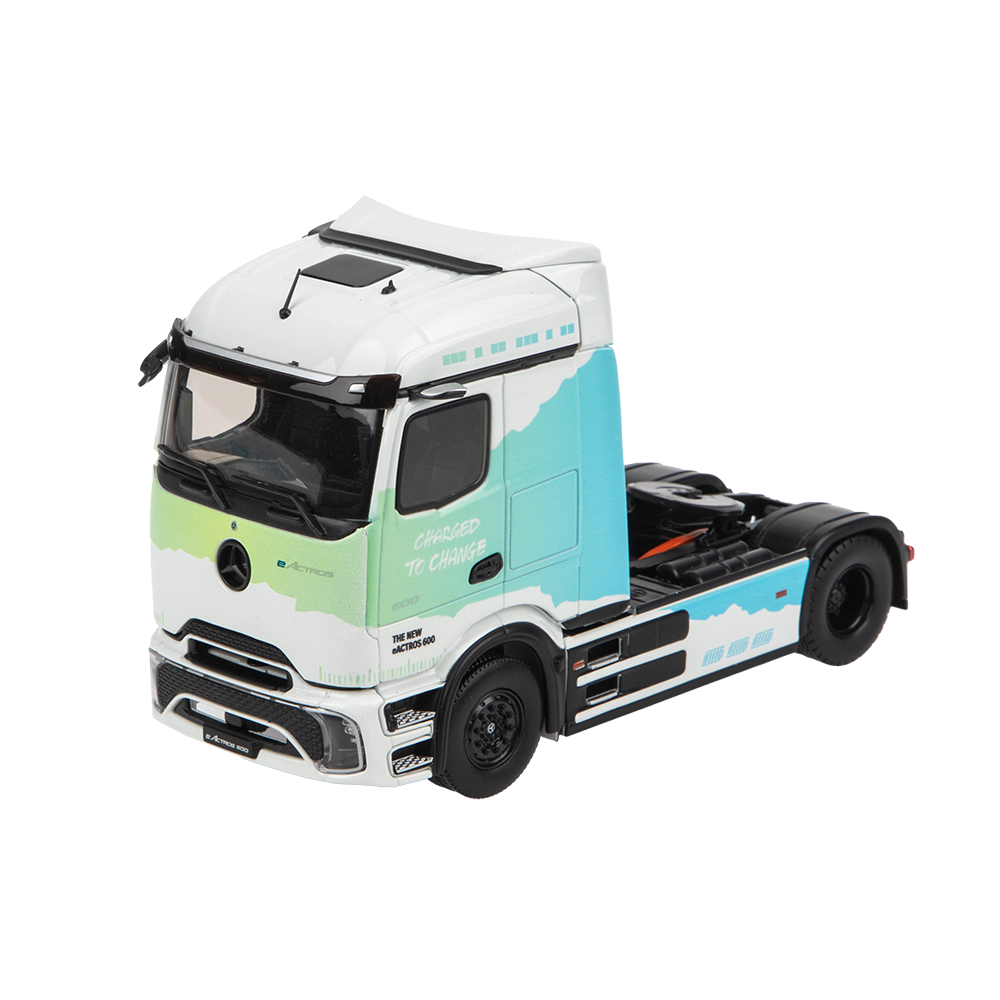 Eligor eActros 600 With Trailer Charged to Change 1:43