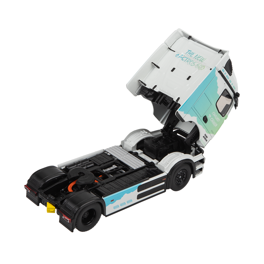 Eligor eActros 600 With Trailer Charged to Change 1:43