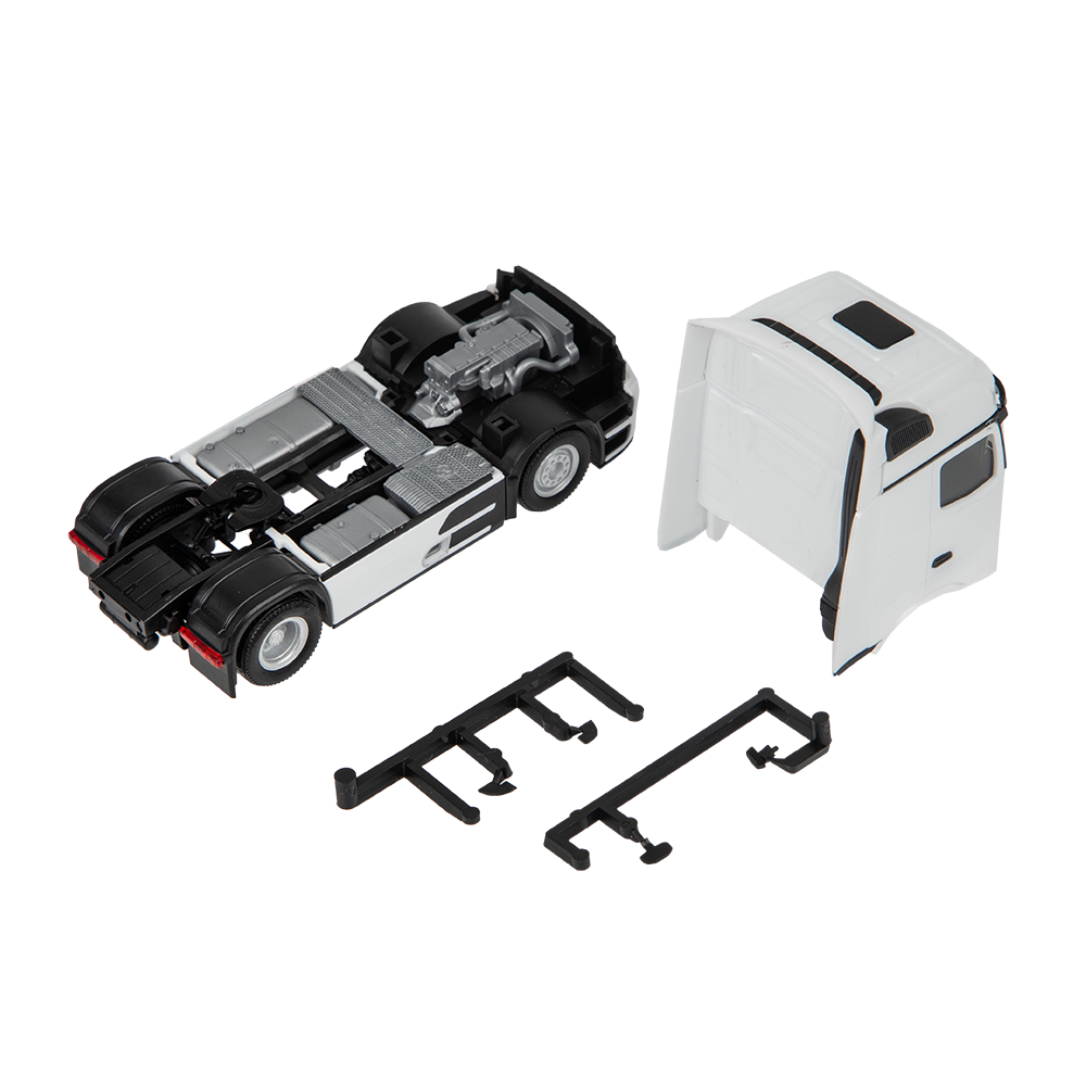 Herpa Actros L ProCabin Giga White 1:87