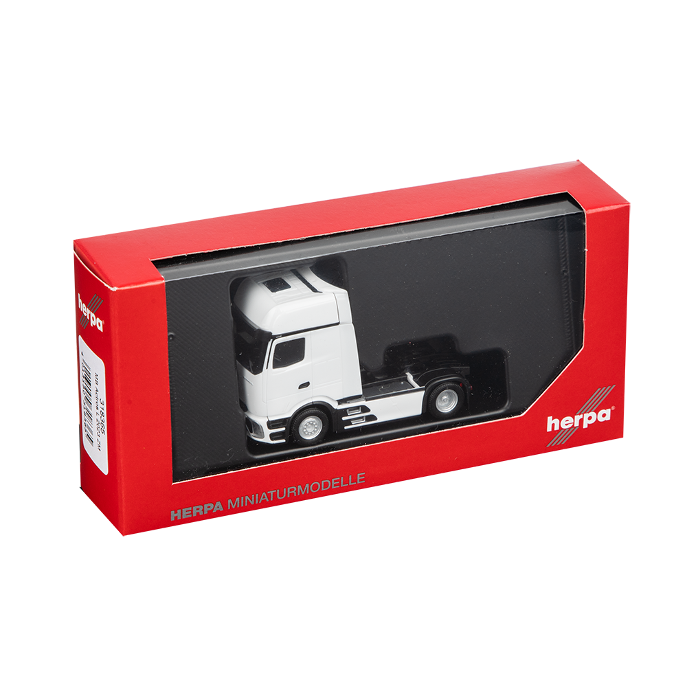 Herpa Actros L ProCabin Giga White 1:87