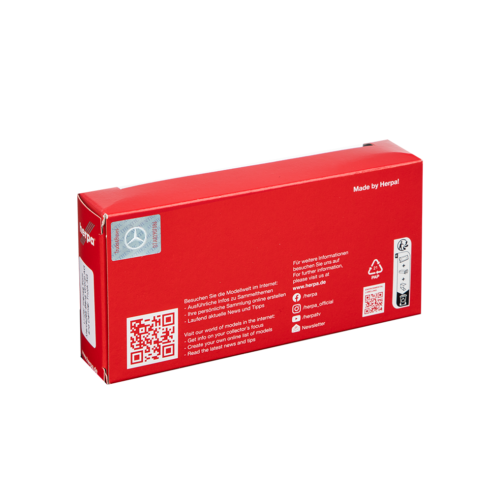 Herpa Actros L ProCabin Giga Red 1:87