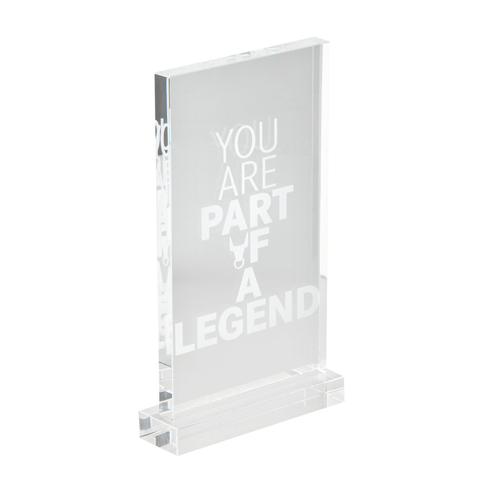 Part of a Legend Trophy - Personalised