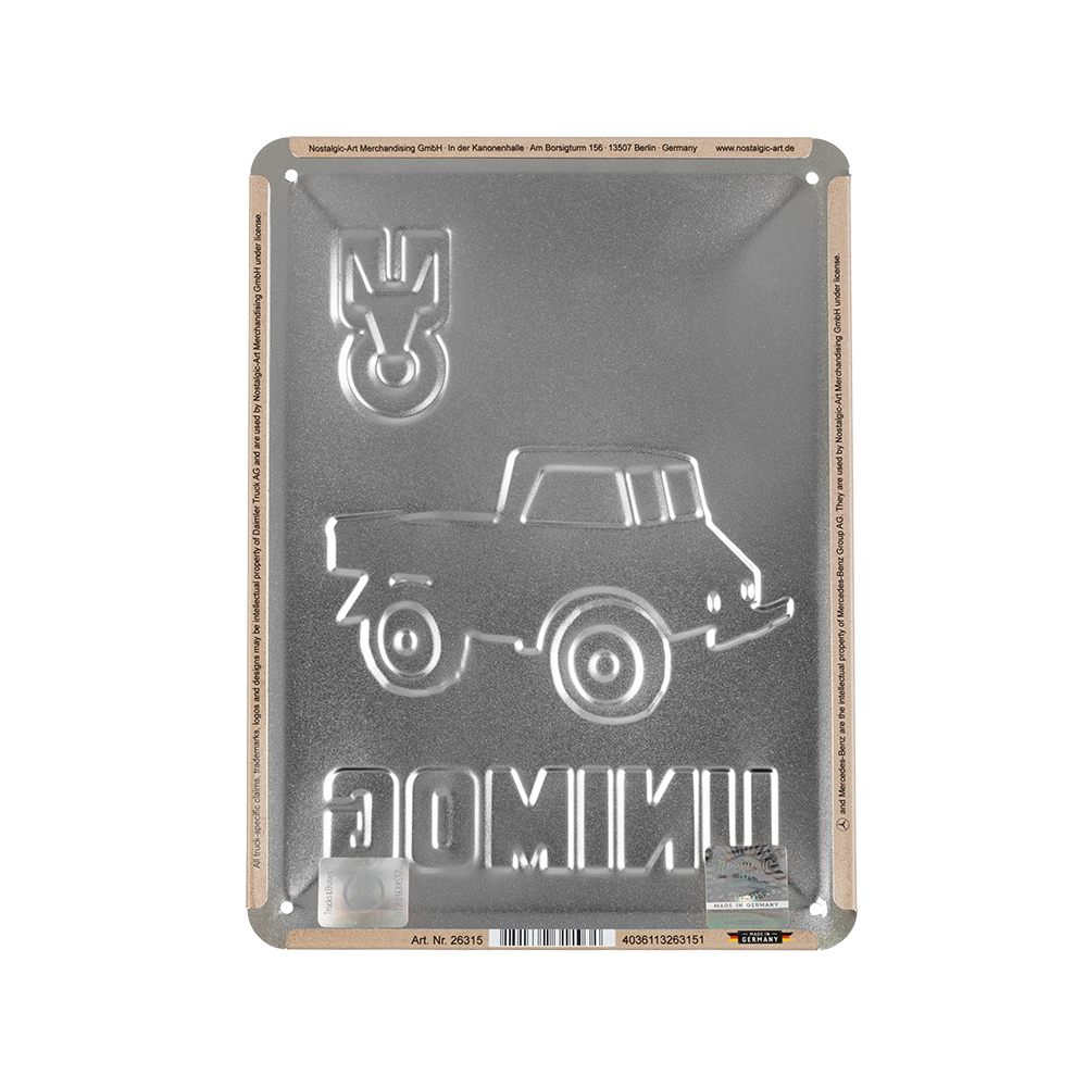 Unimog Tin Sign